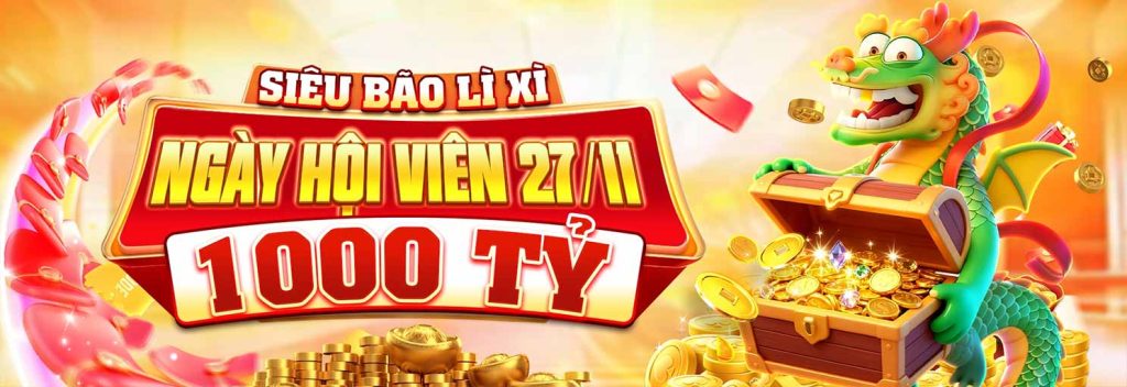 siêu bão lì xì tại pg88
